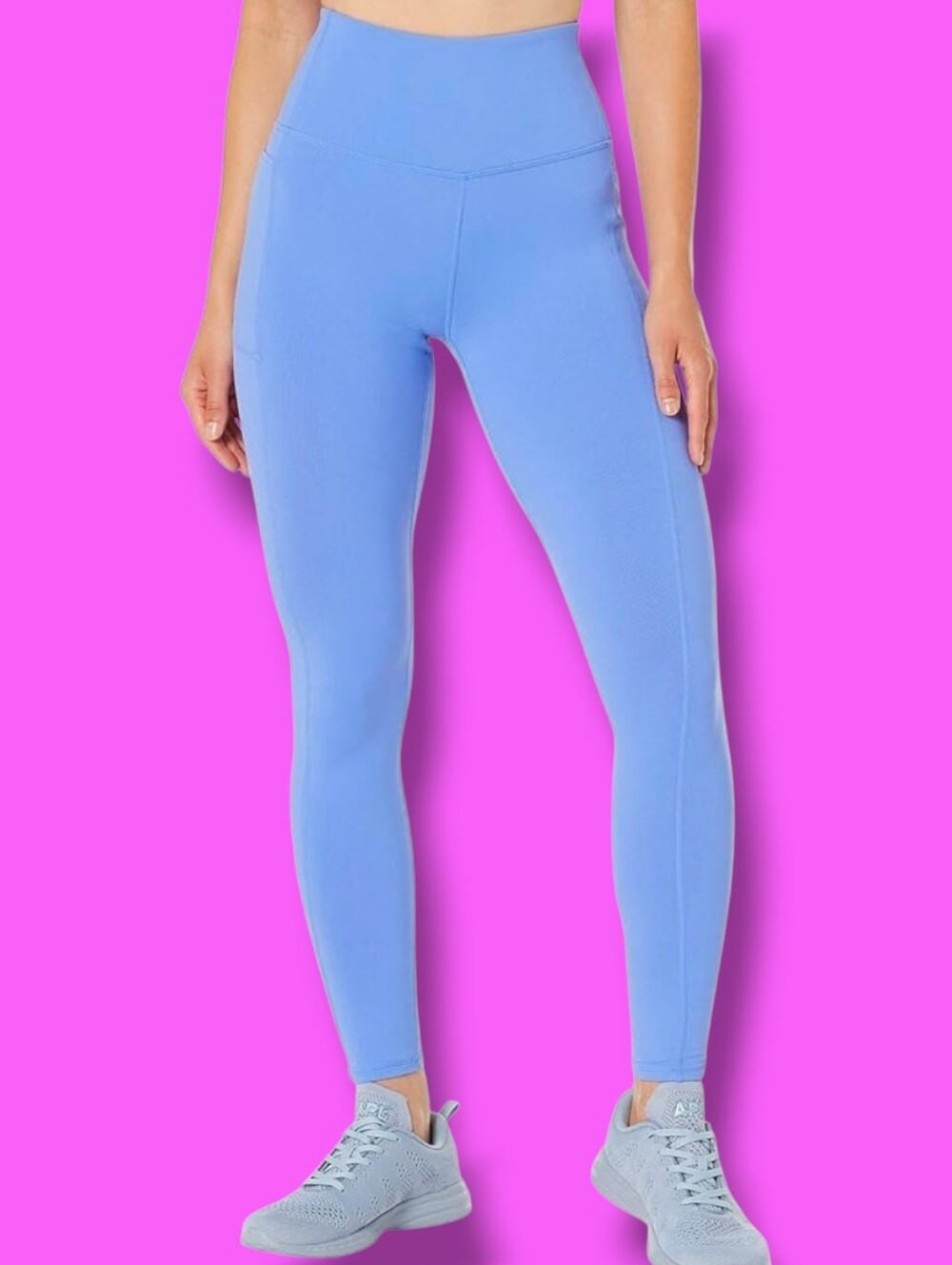 Skechers Women's Go Walk Baja Blue High Waisted Leggings 3XL